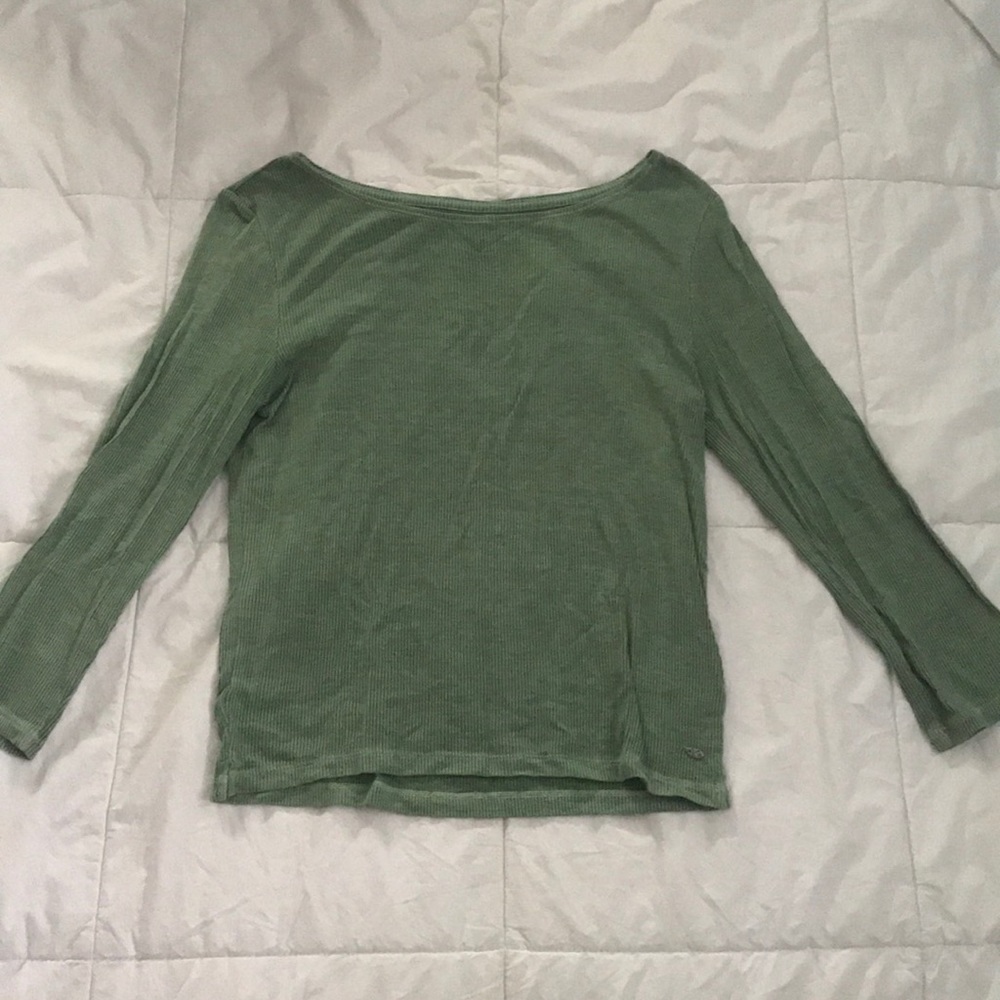 american eagle ribbed top